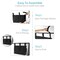 Bunk Bed Organizer, Bedside Caddy Hanging Bed Organizer Storage Bag 8 Pockets, for College Dorm Rooms Bed, Hospital Bed, Baby Bed Rails, 600D Oxford Cloth